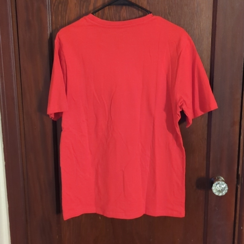 Spyder Men's Red Short Sleeve Tshirt Size Large - Picture 4 of 5